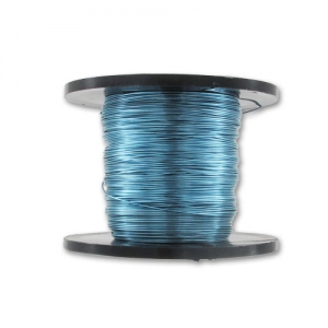 Copper wire 0.30mm light blue x 70m