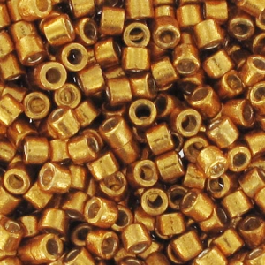 Miyuki Delica Duracoat 10/0 DBM1833 - Galvanized Yellow Gold x8g