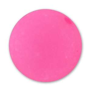 16mm Polaris round bead - Neon Rose x1