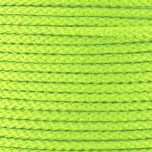 Braided nylon thread 1.3mm Anis green Fluo x2.90m