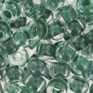 Miyuki Seed beads 8/0 217 - Green Lined Crystal x8g