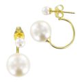Earstuds for double earrings to personnalize gold tonex2