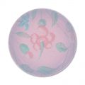 Resin Cabochon Flower 18mm pink