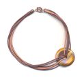 Knot covers 10mm Copper tone x4