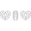 PureCrystal Love Bead 5741 12mm Crystal AB x1