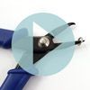 Specialized pliers for opening double rings