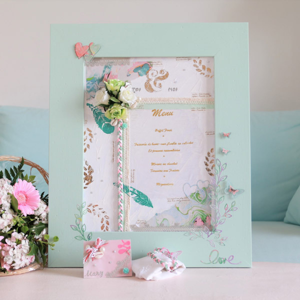 Schema DIY Wedding: create a bohemian theme menu board Schema DIY Wedding: create a bohemian theme menu board