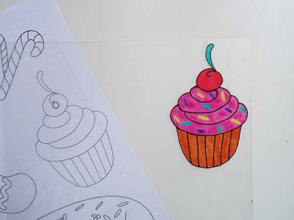 DIY Pin's ironing beads hama and plastic crazy pineapple and watermelon shapes : Step 4