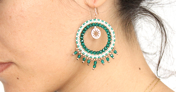 Schema  How to weave beads around a ring?