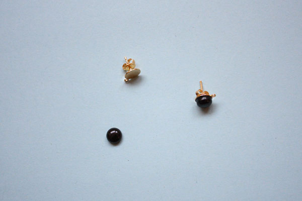 DIY Pom-Pom Earrings : Step 2 DIY Pom-Pom Earrings : Step 2