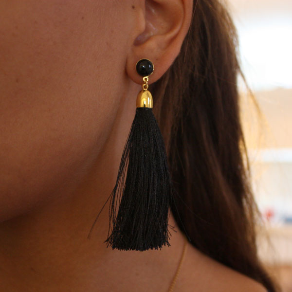 DIY Pom-Pom Earrings DIY Pom-Pom Earrings