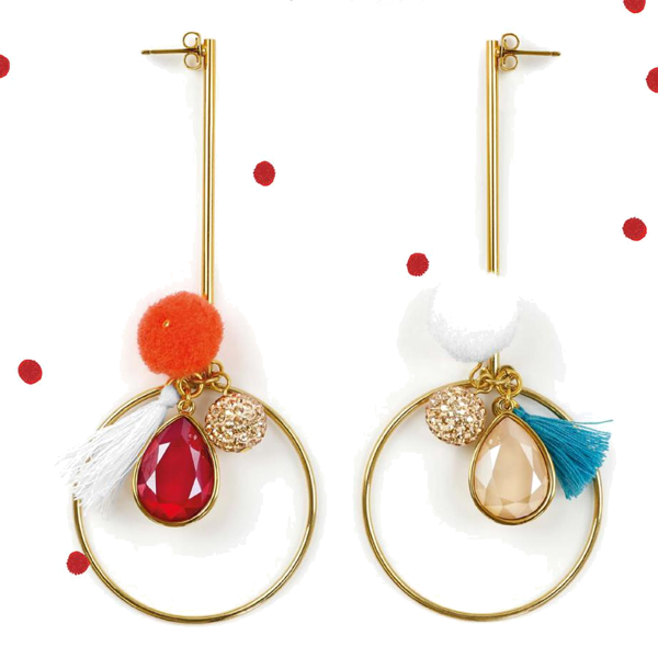 Diy Tassel Earrings And Swarovski Crystals Perles Co