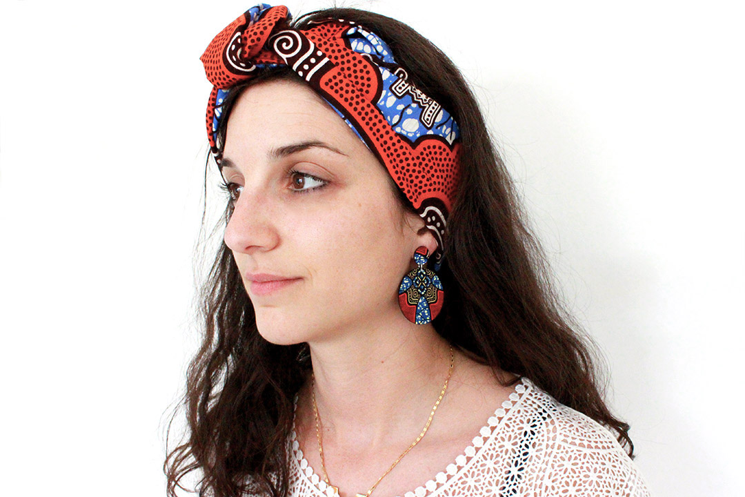 Schema Faux plastic wax earrings Schema Faux plastic wax earrings