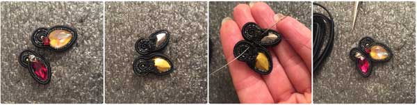 Créer des boucles d'oreilles en soutache et cristaux PureCrystal Créer des boucles d'oreilles en soutache et cristaux PureCrystal