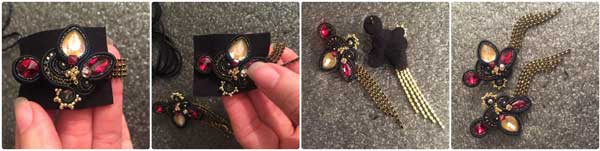 Créer des boucles d'oreilles en soutache et cristaux PureCrystal Créer des boucles d'oreilles en soutache et cristaux PureCrystal