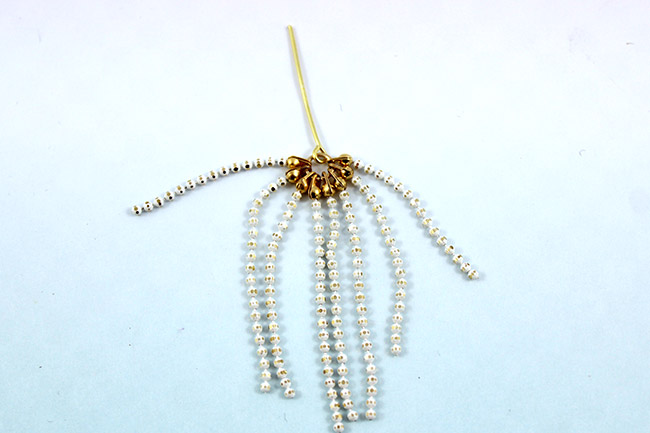 Fancy jellyfish earrings : Step 2 Fancy jellyfish earrings : Step 2