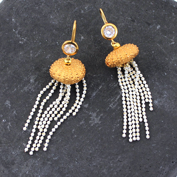 Fancy jellyfish earrings