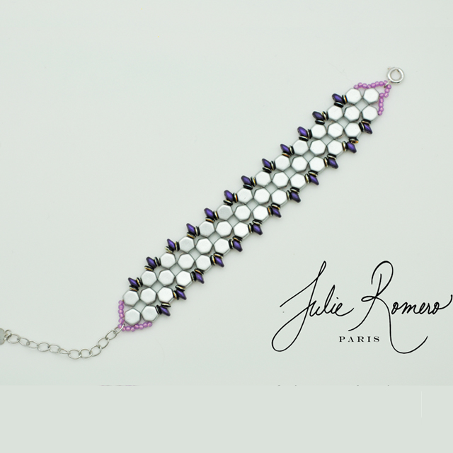 Bracelet Honeycomb et SuperDuo