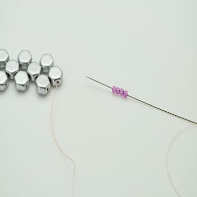 Bracelet Honeycomb et SuperDuo