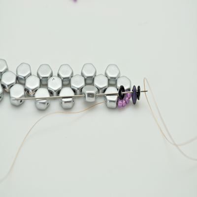 Bracelet Honeycomb et SuperDuo