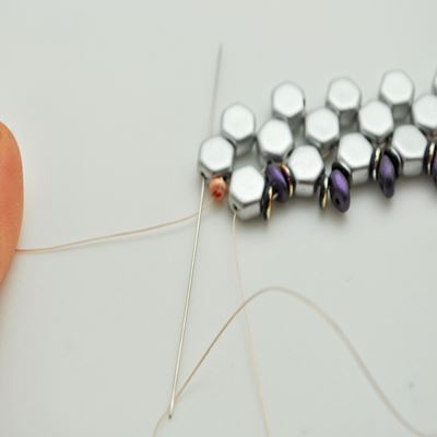 Bracelet Honeycomb et SuperDuo