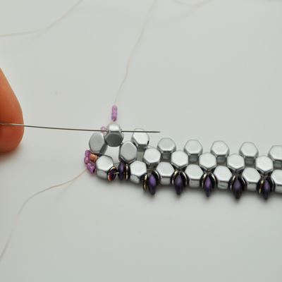 Bracelet Honeycomb et SuperDuo