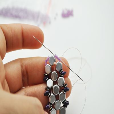 Bracelet Honeycomb et SuperDuo