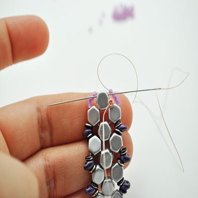 Bracelet Honeycomb et SuperDuo