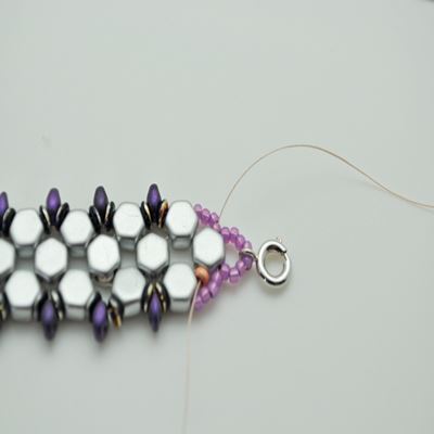 Bracelet Honeycomb et SuperDuo