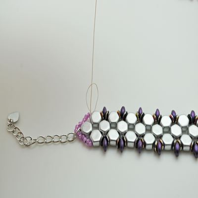 Bracelet Honeycomb et SuperDuo