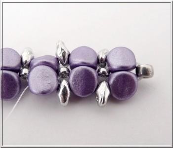 Ilena bracelet with Ilos® beads by Puca® : Step 8