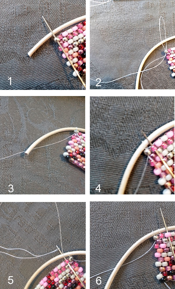 Réaliser un bracelet façon wrap en tissage peyote