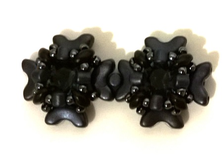 Minos, Arcos and Super Duo pearl cuff bracelet : Step 23