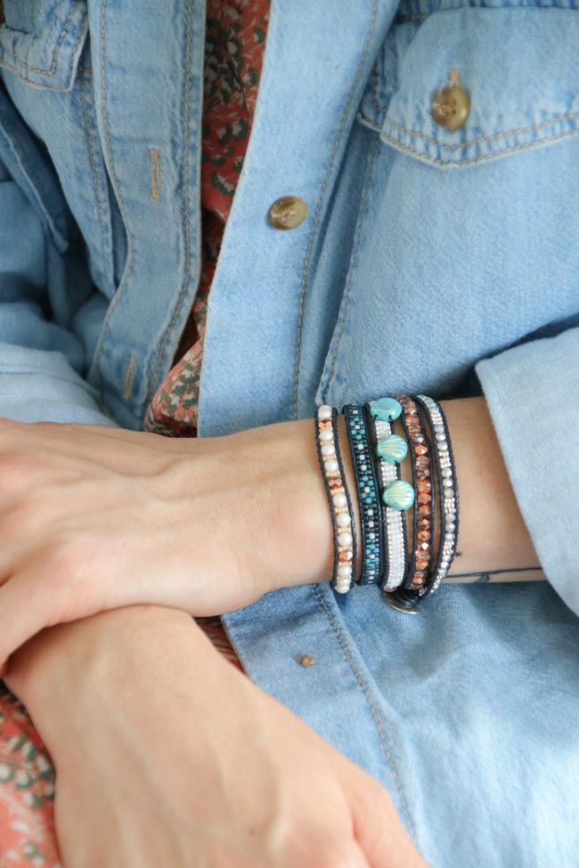 Shell wrap beads shell beads beads miyuki mermaid style pinterest