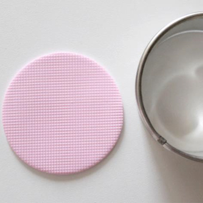 Broche Rose pâte polymère Cernit et plaques de texture Broche Rose pâte polymère Cernit et plaques de texture