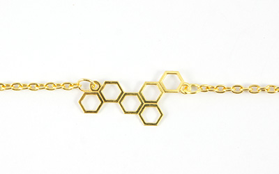 Necklace Multi-rank pendant PureCrystal 05 Collier Multi-rang pendentif PureCrystal 05