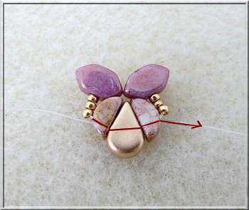 Collier DIY Siane avec des perles de verre Paros et Kos par Pucas