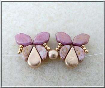 Collier DIY Siane avec des perles de verre Paros et Kos par Pucas