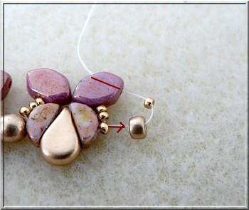 Collier DIY Siane avec des perles de verre Paros et Kos par Pucas