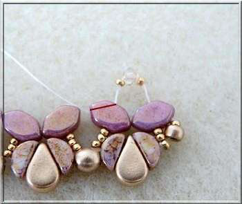 Collier DIY Siane avec des perles de verre Paros et Kos par Pucas