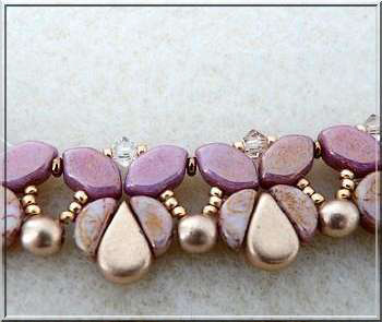 Collier DIY Siane avec des perles de verre Paros et Kos par Pucas