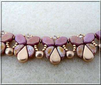 Collier DIY Siane avec des perles de verre Paros et Kos par Pucas