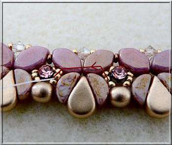 Tutoriel Collier DIY Siane avec des perles de verre Paros et Kos par Pucas