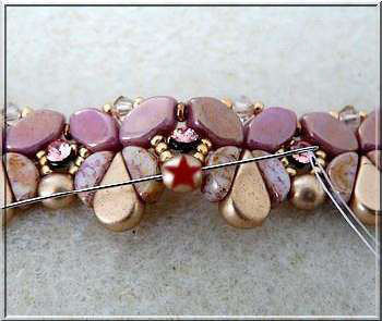 Tutoriel Collier DIY Siane avec des perles de verre Paros et Kos par Pucas