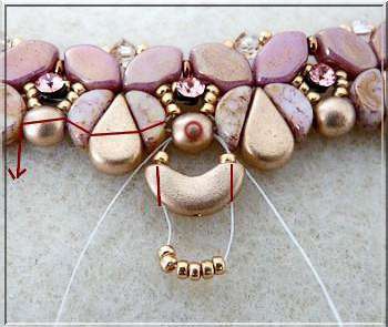 Tutoriel Collier DIY Siane avec des perles de verre Paros et Kos par Pucas