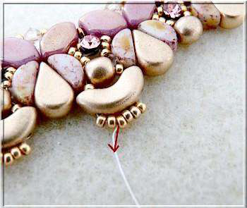 Tutoriel Collier DIY Siane avec des perles de verre Paros et Kos par Pucas