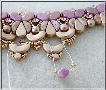 Tutoriel Collier DIY Siane avec des perles de verre Paros et Kos par Pucas