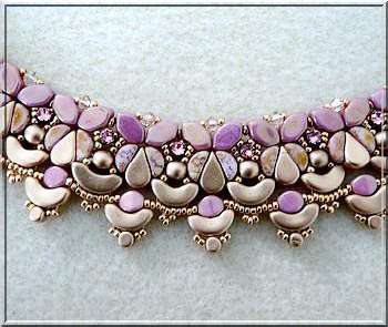 Tutoriel Collier DIY Siane avec des perles de verre Paros et Kos par Pucas