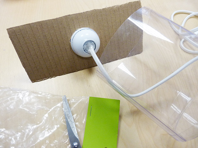 DIY Creative Concrete Lamp : Step 4