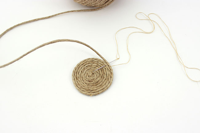 cup in hemp yarn how to sew coupelle en fil de chanvre comment coudre